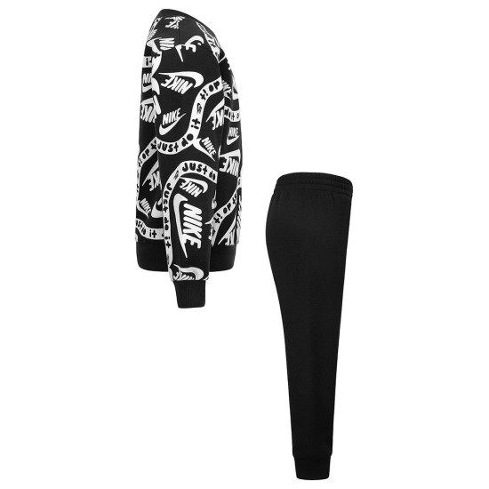 Nike Βρεφικές φόρμες σετ Sportswear Club AOP